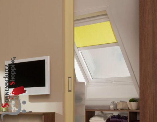 Velux Solar Verdunkelungsrollo gelb