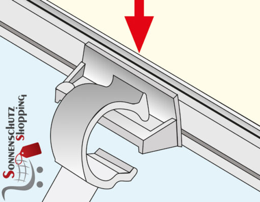 VELUX Adapter ZOZ 085 für Insektenschutzrollo