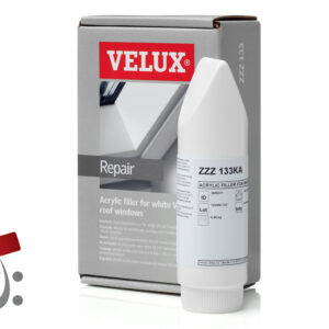 VELUX Acryl-Feinspachtel-Set ZZZ 133KH für weiße VELUX Dach-Fenster
