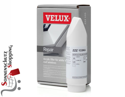 VELUX Acryl-Feinspachtel-Set ZZZ 133KH für weiße VELUX Dach-Fenster